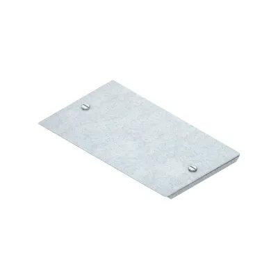 NIEDAX Formstückdeckel RFSDDV 60.200 | Deckel Bogen 45° | Drehriegel | B200mm | Stahl bandverzinkt | für Kabelrinnen