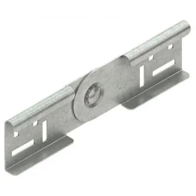 NIEDAX Gelenkverbinder vertikal RGVA 60 F | Schraubverbinder für Kabelrinne 100-600x60 mm | Stahl feuerverzinkt