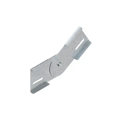 Niedax Gelenkverbinder KGV 100 S | vertikal | Schraubverbinder Kabelleiter | Stahl bandverzinkt | H:100mm | L:288mm