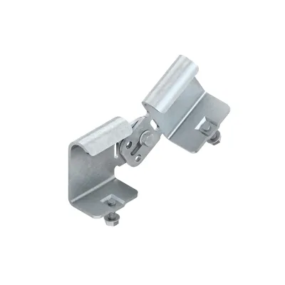 NIEDAX Gelenkverbinder KRUV 60 F | Winkelverbinder für Kabelleiter 100–600mm | Stahl feuerverzinkt | H61mm