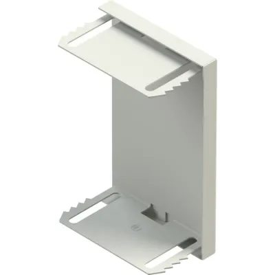Niedax Endabschlussdeckel GADU 110T90 VW | Gerätekanal-Abschluss | 112x90mm | Stahl verzinkt | IP20 | RAL 9016