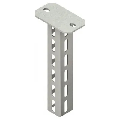 NIEDAX Hängestiel HU 5050/250 | U-Profil 50x50x255 mm | Stahl feuerverzinkt | Tragfähigkeit 4 kN | für Kabeltragsystem