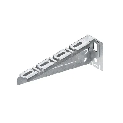 Niedax Ausleger für Kabeltragsystem KTAC 200 S | Hängestiel- und Wandausleger 77x218mm | Stahl bandverzinkt | 550N | 90°