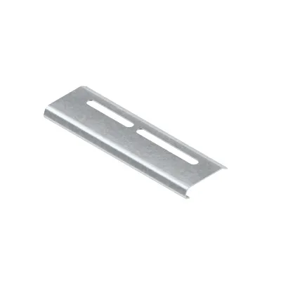 Niedax Kantenschutzblech RKB 150 | Bodenendplatte für Kabelrinne 150mm | Stahl bandverzinkt | B 142mm