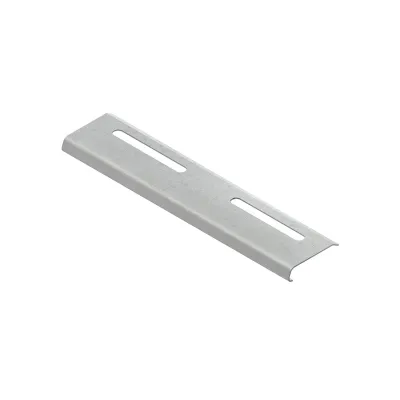 Niedax Kantenschutzblech RKB 400 | für Kabelrinne 400 mm | Stahl bandverzinkt | abgerundete Kanten | B: 392 mm