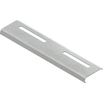 Niedax Kantenschutzblech RKB 500 | für Kabelrinnen 500 mm | Stahl bandverzinkt | Breite 492 mm | abgerundete Kanten