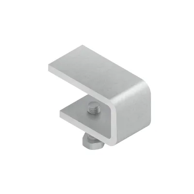 Niedax Klemmstück GRK 25 | Gitterrinnen-Klemmstück | Stahl feuerverzinkt | Schraube M8x25 | -20 bis 120 °C