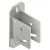Bild: NIEDAX Schraubkopfplatte KUGH 5050 | U-Profil | horizontal verstellbar 30° | Stahl verzinkt | 200x80x6 mm