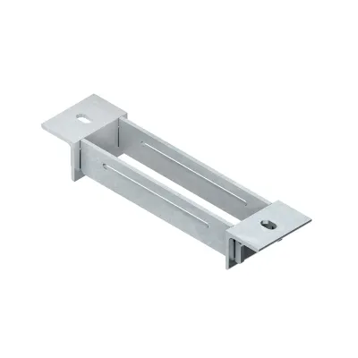 NIEDAX Kopfplattenadapter KIA 80 | Schraubkopfplatte für I-Profil | Deckenmontage 90° | Stahl feuerverzinkt