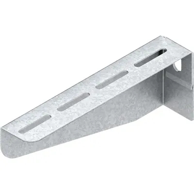 Niedax Wandausleger KTAL 200 | Ausleger für Kabeltragsystem | 210 mm | Stahl bandverzinkt | 0,6 kN | 50–200 mm