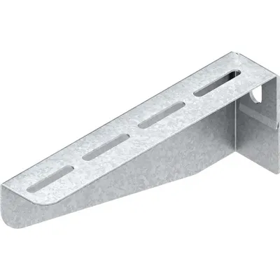 Niedax Wandausleger KTAL 200 | Ausleger für Kabeltragsystem | 210 mm | Stahl bandverzinkt | 0,6 kN | 50–200 mm