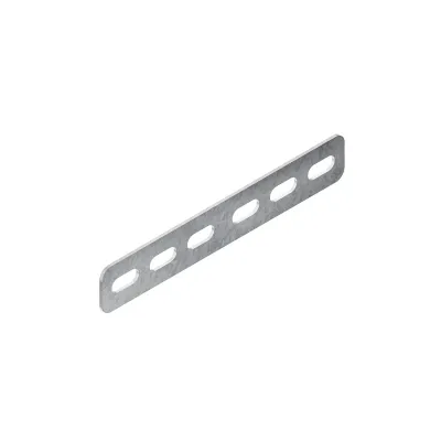 NIEDAX Längsverbinder RVV 35 | Universalverbinder Kabelrinne | Stahl bandverzinkt | 135 mm lang | 35 mm hoch