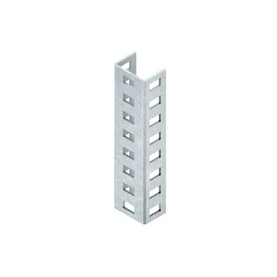 Niedax Längsverbinder VB 6040 | Innenverbinder für U-Profil 60x40 & 45x30 | Stahl feuerverzinkt | 200 mm | 3 mm Stärke