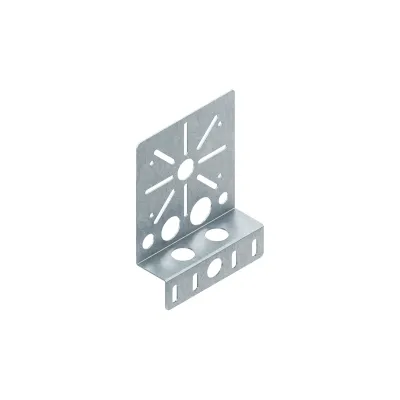 NIEDAX Montageplatte RMP 130 F | für Kabeltragsystem | 130x139 mm | Stahl feuerverzinkt | Schraubbefestigung