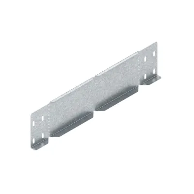 NIEDAX Reduzier-Abschluss-Winkelstück RAW 100.100 S | Kabelrinne 100x100mm | Stahl bandverzinkt | integrierter Verbinder