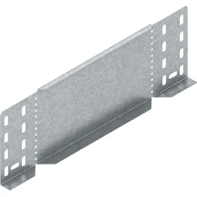 Niedax Reduzierabschluss RA110.200 | Reduzierstück Kabelrinne 110 mm | Stahl bandverzinkt | 322x200 mm
