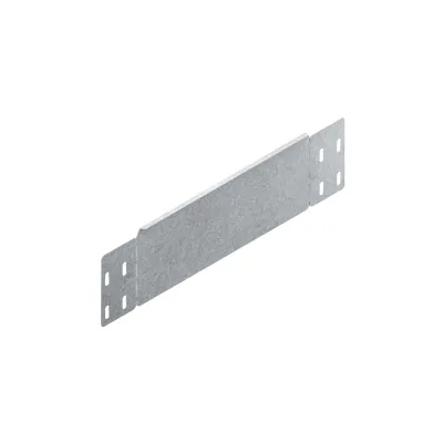 NIEDAX Rinnenabschlussblech RADS 110.200 S | Endabschlussblech für Kabelrinne | 110x200mm | Stahl bandverzinkt | Zink