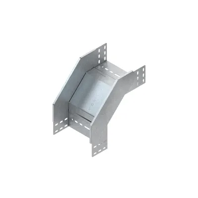 Niedax Rinnenfallbogen RFD 85.200 | 90° Kabelrinne vertikal | 85x200 mm | Stahl bandverzinkt | integrierter Verbinder