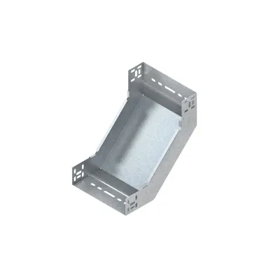 Niedax Rinnensteigbogen RSD 60.200 | 90° Bogen Kabelrinne vertikal | 60x200 mm | Stahl bandverzinkt