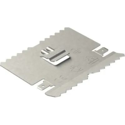 Niedax Stoßstellenverbinder GSVA 70 S | für Geräteeinbaukanal 110–220x70mm | Stahl bandverzinkt | IP20 | halogenfrei