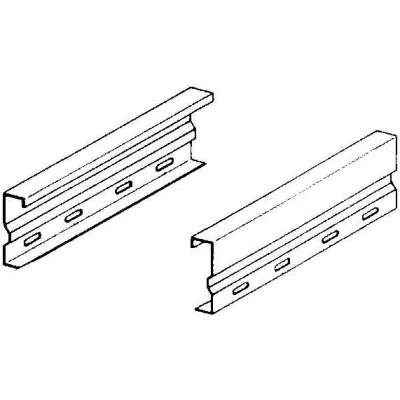 Niedax Stoßstellenverbinder WSV150.500F | Längsverbinder für Kabelrinne 150mm | 500mm | feuerverzinkter Stahl
