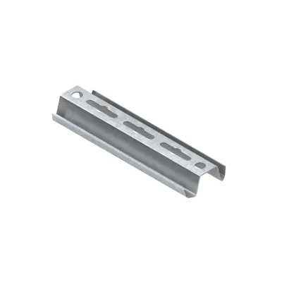 Niedax Tragwinkel TW 200 | für Gitterrinnen & Kabelrinnen | vertikal | Befestigung M10 | 190x22 mm | Stahl bandverzinkt