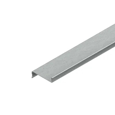 Niedax Trennsteg TPS 60 S | Trennwand für Gerätekanäl | H11mm T60mm L2000mm | Stahl bandverzinkt | halogenfrei