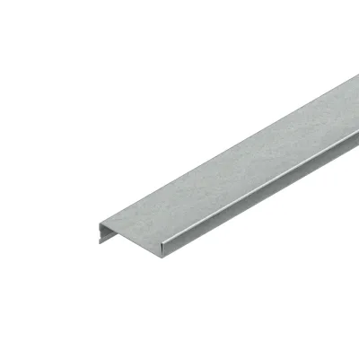 Niedax Trennsteg TPS 60 S | Trennwand für Gerätekanäl | H11mm T60mm L2000mm | Stahl bandverzinkt | halogenfrei