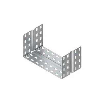 Niedax Verbinder RV 110.200 | Stoßstellenverbinder U-förmig für Kabelrinne 200x110 mm | Stahl bandverzinkt