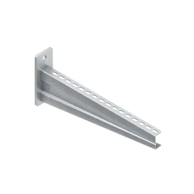 Niedax Wandausleger KTAS 800 | schwer | 195x830mm | Tragfähigkeit 5,0 kN | Stahl feuerverzinkt | Wand-/Hängestielmontage