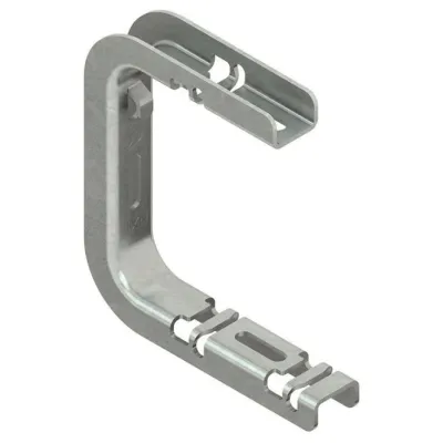 Niedax Abhängebügel GTCB 50/100 S | C-Bügel für Gitterrinnen | 200N | Stahl bandverzinkt | 50-100mm | schraubenlos