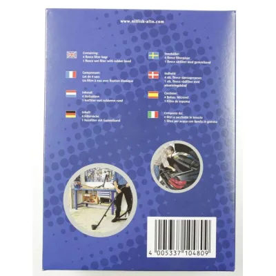 Nilfisk Filtersack Buddy 15 4x Filtersack 1x Nassfilter