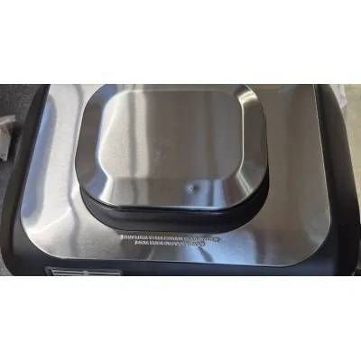 Ninja Grill & Heißluftfritteuse AG651EU | 7-in-1 | 3,8L | Plancha | Digitaler Temperaturfühler | Schwarz/Silber (B-Ware)