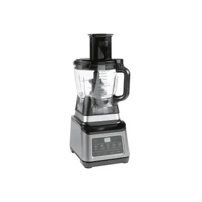 Ninja Küchenmaschine BN800EU 3-in-1 | Standmixer & Smoothie Maker | 1.200W | 2,1L Krug | Edelstahl Schwarz