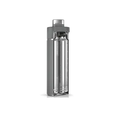 Ninja Trinkflasche Thirsti DW1801EUUK | 530ml | Edelstahl BPA-frei | auslaufsicher | 24h kalt & 12h heiß | grau