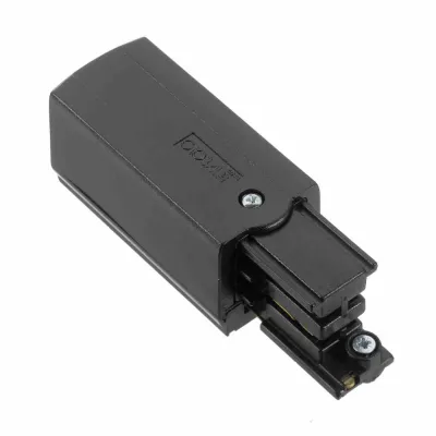 TRILUX Endeinspeisung 3-Phasen-Stromschiene XTS12-2 | Schutzleiter links | Einspeiser | schwarz