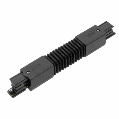 Lamp Flexibler Verbinder XTS23-2 | 3-Phasen Stromschiene Kupplung | biegbar 0-360° | 175mm | schwarz