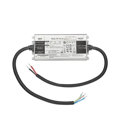 NOBILE LED-Trafo EL-60-12V | 8980200612 | 12V 1-60W IP67 | Konstantspannung | Innen & Außen | Metallgehäuse