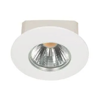 Nobile LED-Einbaustrahler A 5068 T Flat 1856870123 | Downlight IP44 dimmbar | 8W 900lm 3000K | Aluminium | chrom-matt