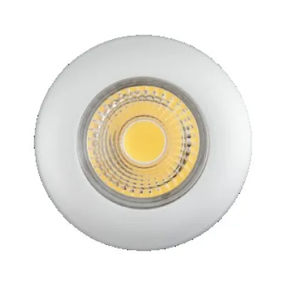 NOBILE LED-Downlight 1856870113 A 5068 T Flat | Einbaustrahler 8W 950lm 4000K | IP44 | dimmbar | chrom-matt | Aluminium