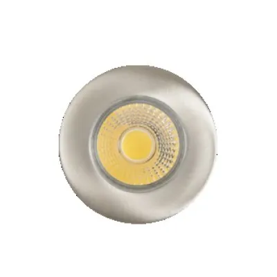 Nobile LED-Downlight A 5068 T Flat | 8W 950lm 4000K neutralweiß | IP44 | Ø68mm | Aluminium nickel-gebürstet