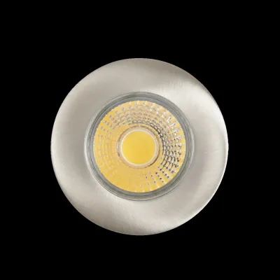 Nobile LED-Downlight A 5068 T Flat | 8W 950lm 4000K neutralweiß | IP44 | Ø68mm | Aluminium nickel-gebürstet