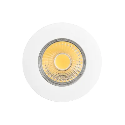 NOBILE LED-Downlight 1856871013 | Einbaustrahler | 8W 4000K 950lm | IP44 | dimmbar | flach | Aluminium | weiß-matt