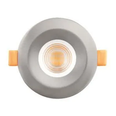 Nobile LED Einbaudownlight 1861680420 | 68mm 6,6W 730lm 3000K | IP65 | Aluminium | 38° Abstrahlwinkel | Edelstahl