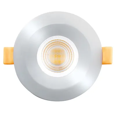 NOBILE LED Einbau-Spot 1861680210 | Downlight 68 FP | 6,6W 820lm 4000K | IP65 | Aluminium | 38° Abstrahlwinkel | Chrom