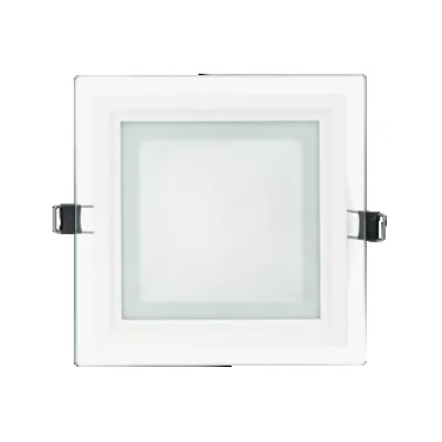 NOBILE LED Einbauleuchte 1560906147 | LED Glas Panel 160x160mm | 11W | 1000lm | 3000-5700K | Aluminium/Glas | weiß