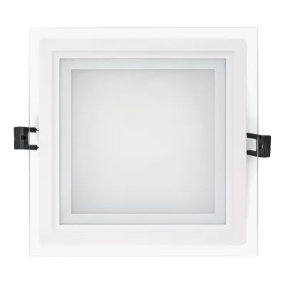 Nobile LED-Glas-Panel 1561560547 | LED Einbauleuchte 200x200mm | 14W | 3000-5700K | 1300lm | Aluminium/Glas | weiß