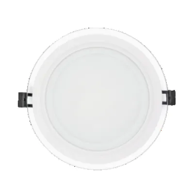 NOBILE LED Einbauleuchte 1561571247 | LED Panel rund 200mm | 14W | 3000-5700K einstellbar | 1300lm | Glas Aluminium weiß