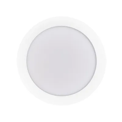 Nobile LED Panel Flat 190 R rund | 225mm | 15W | 1500lm | 4000K neutralweiß | Aluminium weiß