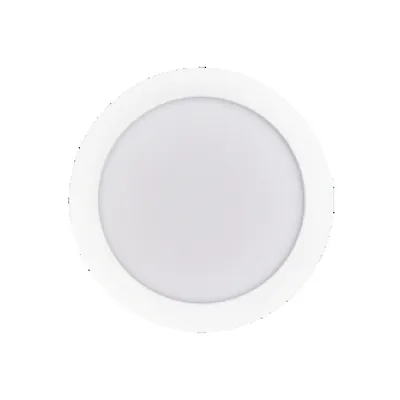 Nobile LED Panel Flat 190 R rund | 225mm | 15W | 1500lm | 4000K neutralweiß | Aluminium weiß